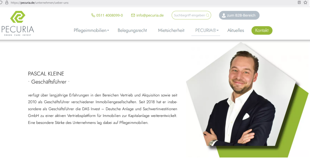 PECURIA GmbH - Spezialist für Pflegeimmobilien als Kapitalanlage