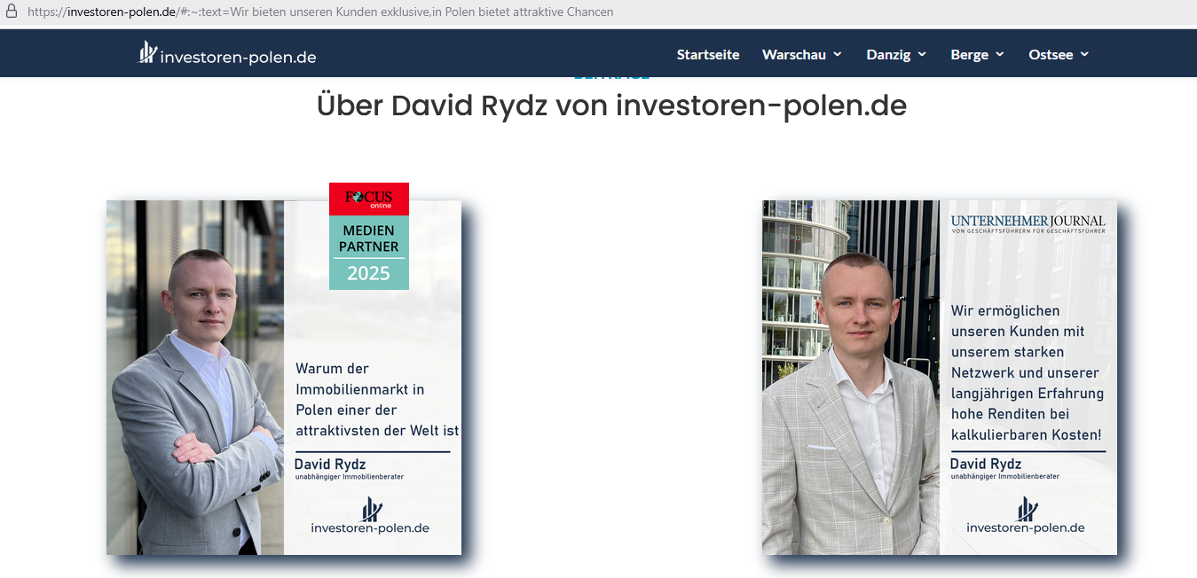 Investoren-Polen - Immobilieninvestment in Polen