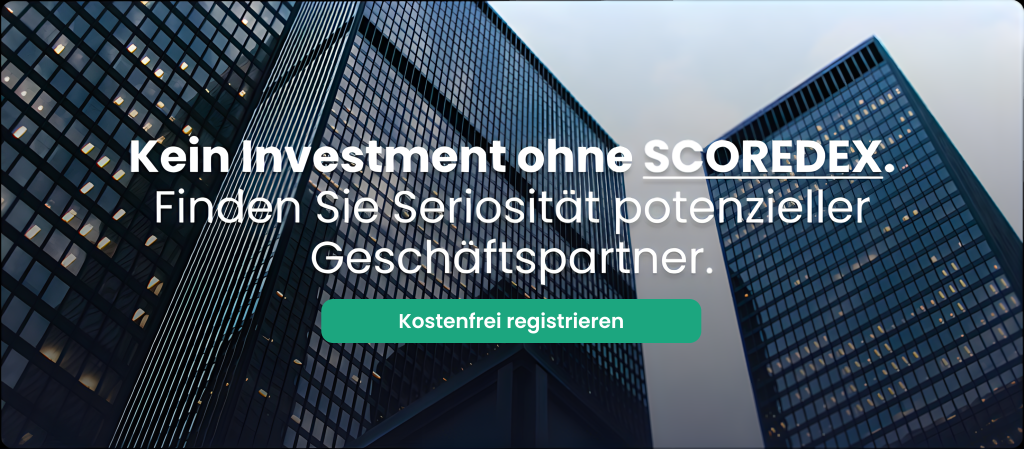 Kein Investment ohne SCOREDEX