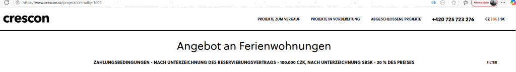 CRESCON a.s. - Jan Jerie - Immobilien-Investitionen in Tschechien