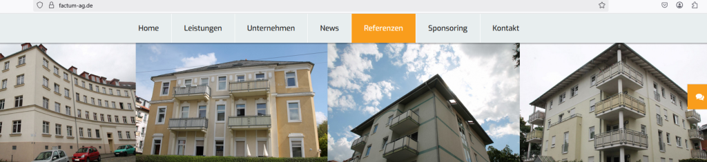 factum Immobilien AG (Screenshot Webseite)