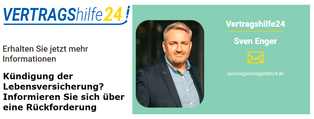 Vertragshilfe24 Lebensversicherung abwickeln