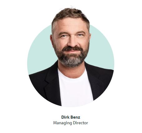 2026-02-22-finja Gesellschaft für Finanz­beratung mbH - Ausriss Homepage Geschäftsührung Dirk Benz 