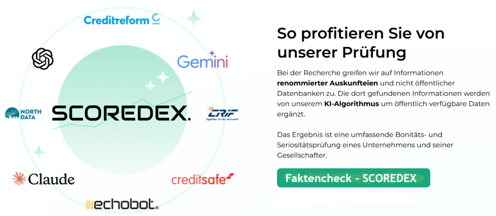 Faktencheck SCOREDEX