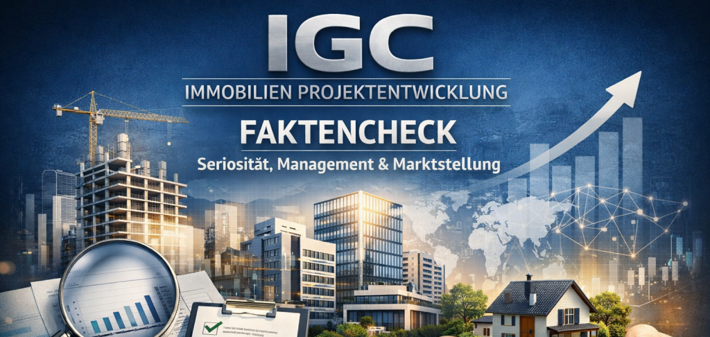 IGC Immobilien Projektentwicklung Faktencheck: Seriosität, Management & Marktstellung