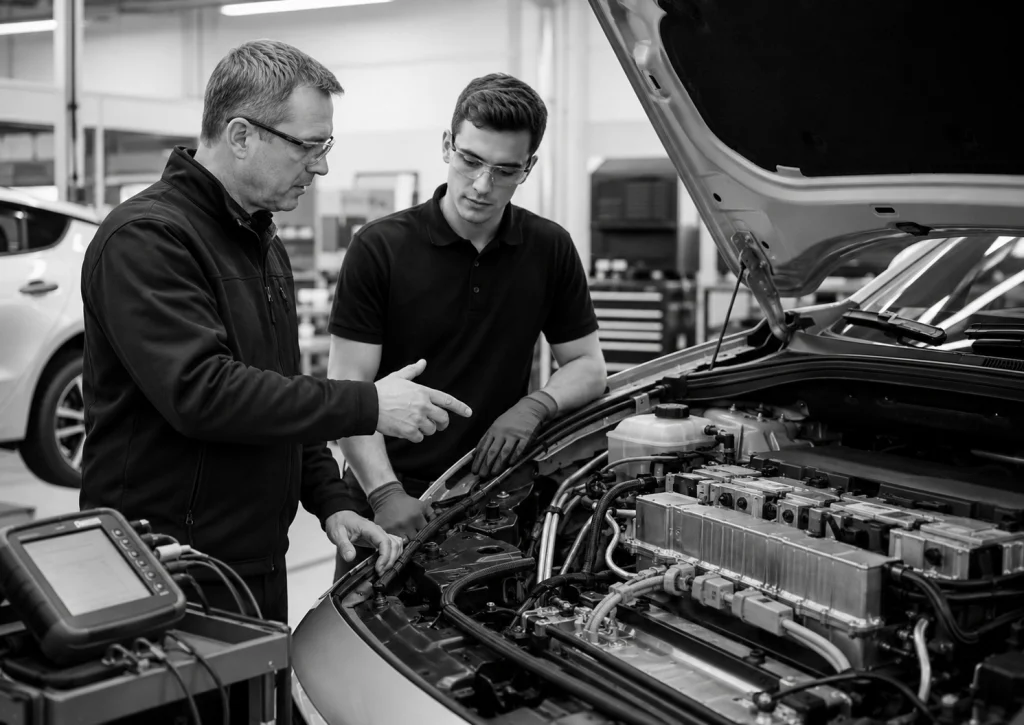 Hochvolt-Schulungen: WE Mobility Academy qualifiziert Fachkräfte für die Elektromobilität