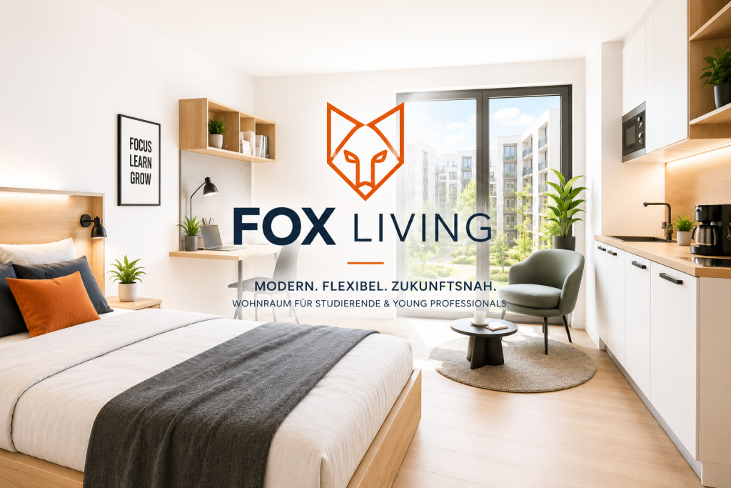 FOX Living GmbH: Wie studentisches Wohnen, Mikroapartments und Quartiersentwicklung auf einen Wachstumsmarkt treffen