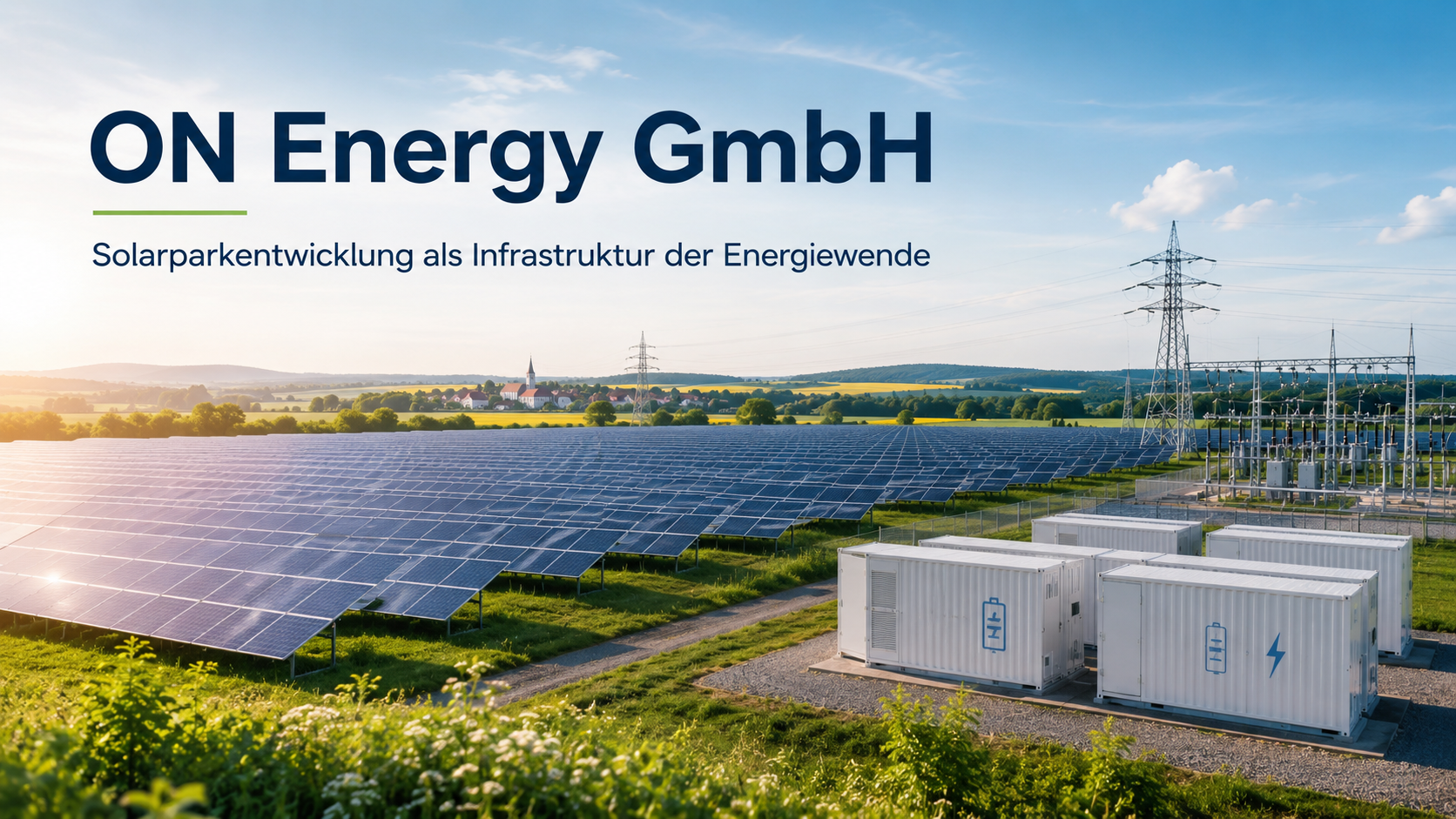 ON Energy GmbH: Wie Solarparkentwicklung zur neuen Infrastruktur der Energiewende wird