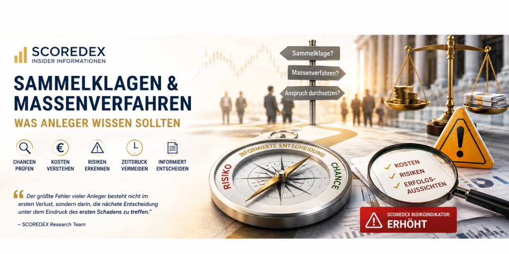 Sammelklagen und Massenverfahren – was Anleger wissen sollten