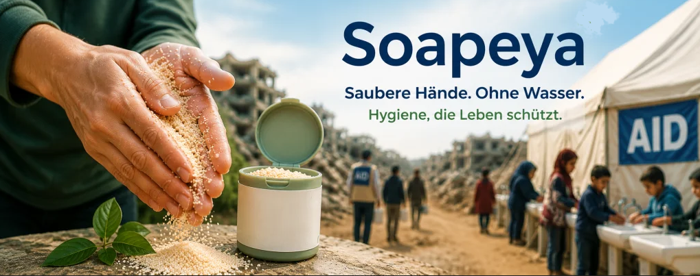 Soapeya - Wasserlose Handhygiene