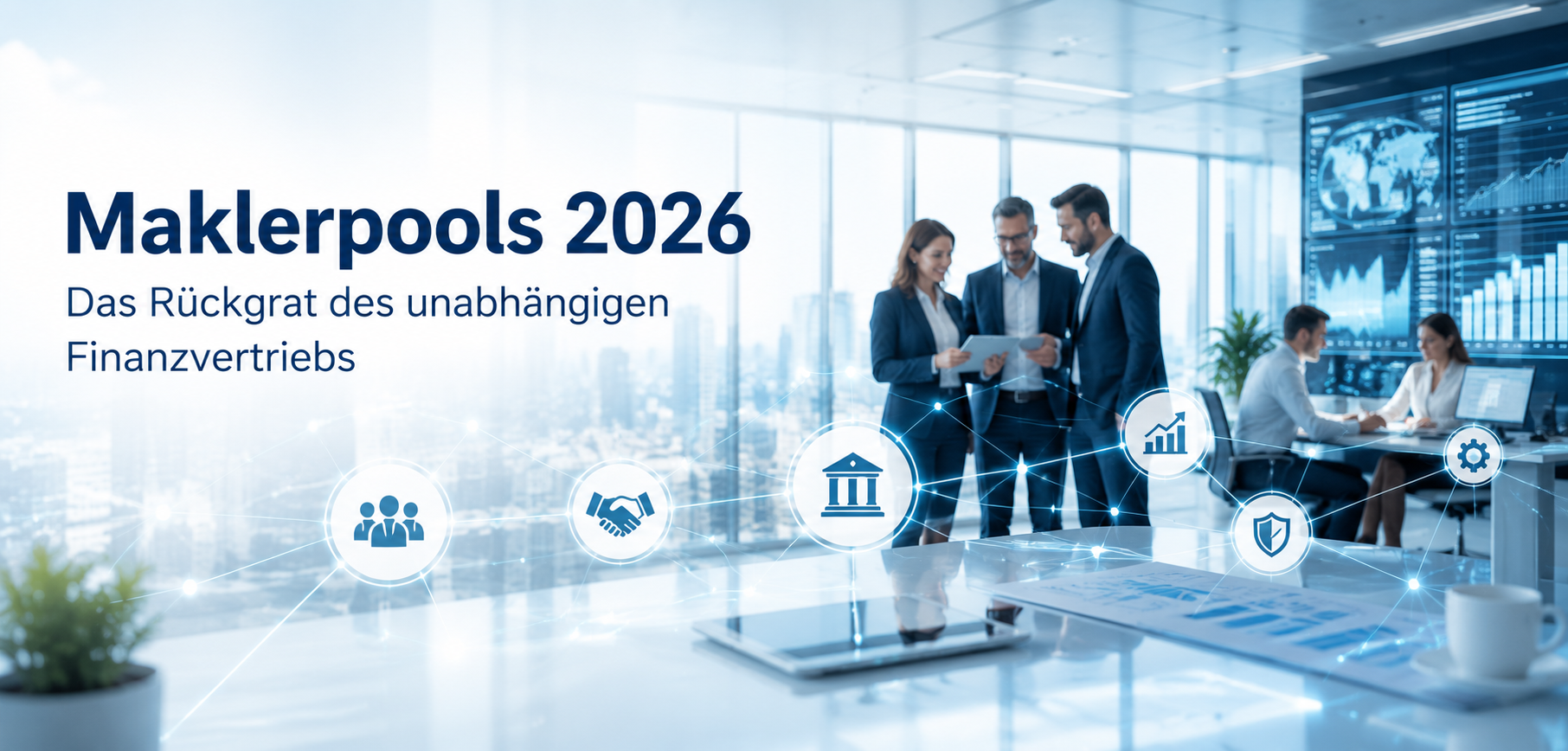 Maklerpools 2026: Das Rückgrat des unabhängigen Finanzvertriebs