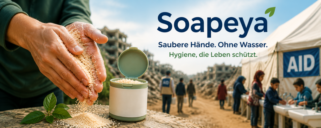 Soapeya - Wasserlose Handhygiene