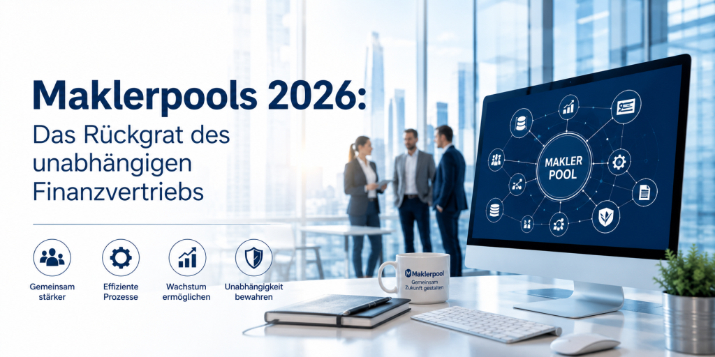 Maklerpools 2026: Das Rückgrat des unabhängigen Finanzvertriebs