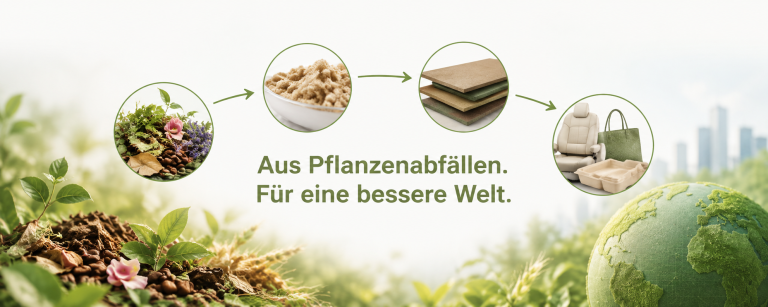 SUSMATA AG – Biobasierte Materialien aus Pflanzenabfällen für Industrie und Kreislaufwirtschaft