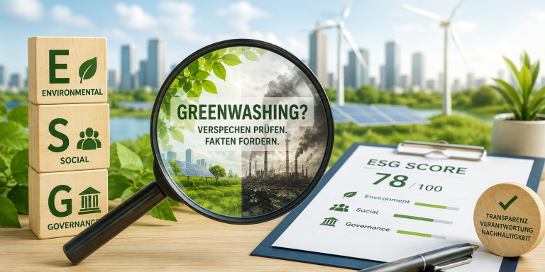 ESG-Scores und Greenwashing-Risiko – Wie verlässlich sind Ratings?