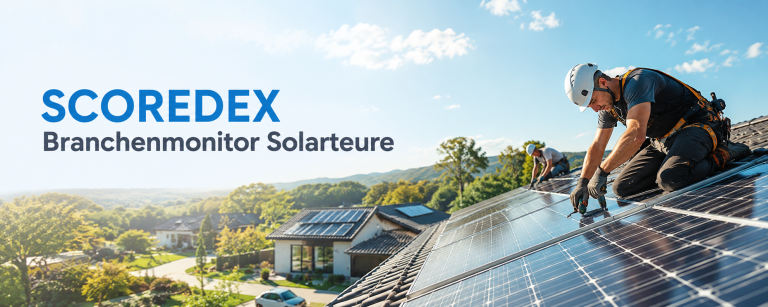 SCOREDEX Branchenmonitor Solarteure 2026: Woran erkennt man einen seriösen Solarfachbetrieb?