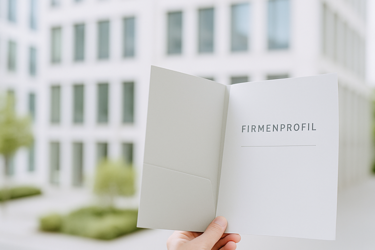 Firmenprofil: Was hineingehört und warum