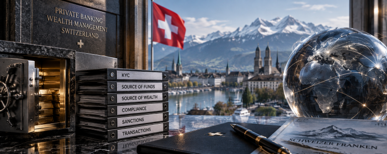 Schweizer Bankkonto – keine Freiheit, keine Diskretion und keine Agilität